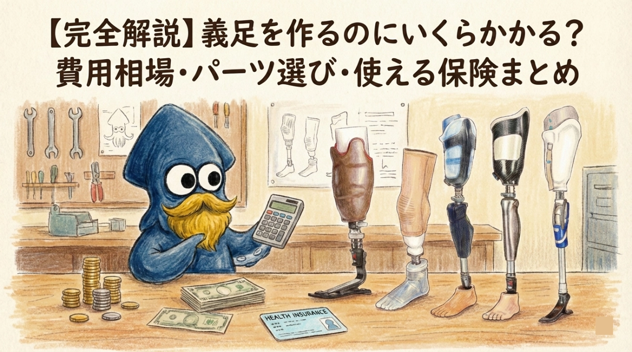 【完全解説】義足を作るのにいくらかかる？
